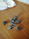 Lampadine varie cruscotto YJ Wrangler 6 pz grigio 1 pz nero