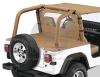 1992-95 Telo copri cassone con guide montaggio marrone spice denim YJ 