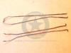 Set 4 Aste tiranti originali serratura porta intera dx e sx Jeep CJ YJ Wrangler