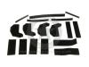 2007-18 *1 Set guarnizioni insonorizzazione e tenuta hardtop tetto rigido JK