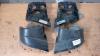 Coppia cantonali paraurti anteriori angolari in plastica dx e sx originali Jeep Wrangler JL 2019 EUROPA 68298822AB