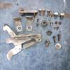 Pezzi vari e gancio sicurezza originale calandra Jeep Wrangler YJ 1990