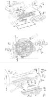 Schema MOTORE 2.7 TURBODIESEL MERCEDES 5 CILINDRI PARTE A 