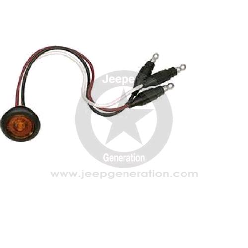 1997-06 Coppia lenti led freccia anteriore parafanghi Flexible STANDARD TJ