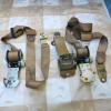 Coppia di cinture di sicurezza Jeep Cherokee Wagoneer XJ 1986/1992 e Comanche MJ colore beige / marrone incompleta CODICI ASE 383307 383292 388054 387443 383293 388054