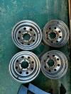 Set cerchi cromati modular 15x8 attacco CJ 