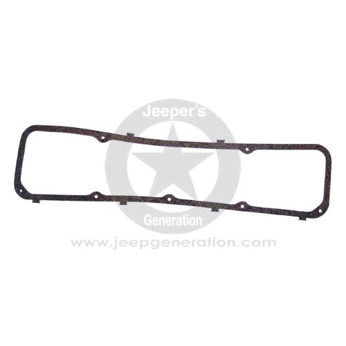 1970-91 Guarnizione SINGOLA coperchio valvole punterie motore 304 360 401 V8 CJ SJ