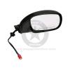 1997-01 Specchio retrovisore esterno lato passeggero elettrico riscaldato nero XJ