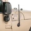2007-UP Antenna nera CORTA by Rugged Ridge JK JL JT
