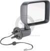 2007-18 Specchio retrovisore ORIGINALE elettrico lato passeggero plastica nera 2 e 4 porte JK