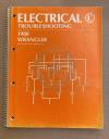 MANUALE INGLESE ORIGINALE OFFICINA 1988  ELECTRICAL TROUBLRSHOOTING