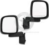 1997-06 Coppia * specchi retrovisori laterali DX SX plastica nera TJ