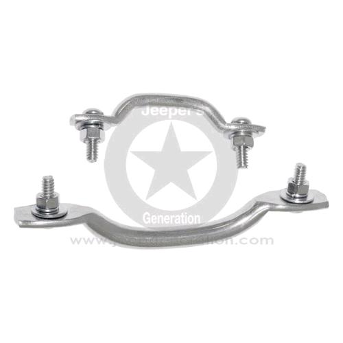 1955-06 Archetto Inox Footman Loop di fissaggio CJ YJ TJ