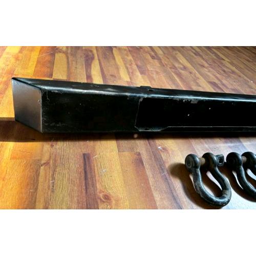 Paraurti anteriore TJ rinforzato su base originale, heavy duty (150 euro), grilli venduti a parte