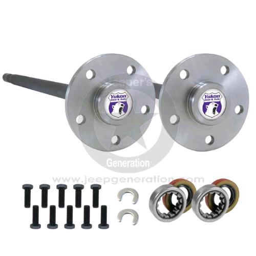 1990-06 Coppia semiassi rinforzati Dana 35 posteriore 27 cave ponte C-Clip YJ TJ XJ 