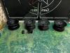 Cerchi 15x8 lega neri 4 pezzi per Wrangler YJ TJ XJ ZJ