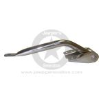 1955-86 Braccio Inox con staffa specchio esterno quadrato lato guida Jeep CJ