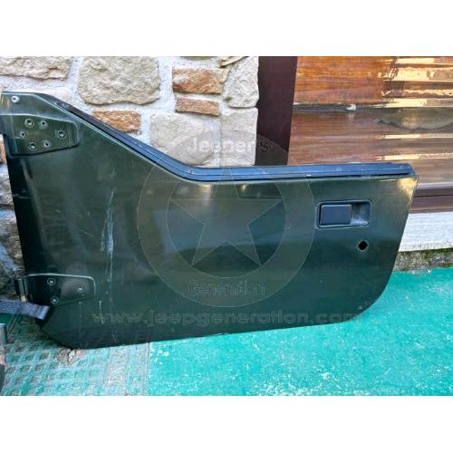 Mezze porte YJ Wrangler originali con pannelli crema