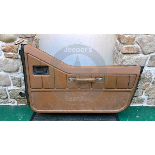 Mezze porte YJ Wrangler originali con pannelli crema