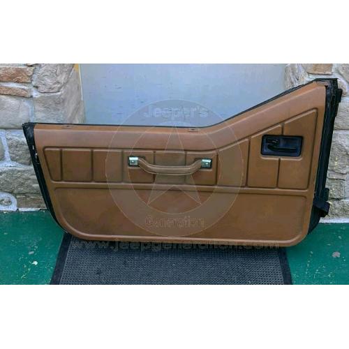 Mezze porte YJ Wrangler originali con pannelli crema