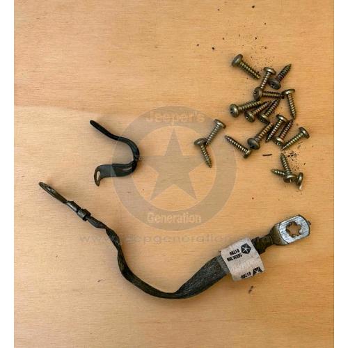 Condotto aria interna ZJ Grand Cherokee e cavetto massa Radio 55036386