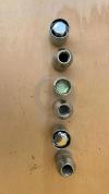 Set dadi ruota antifurto con chiave sblocco