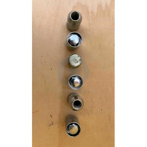 Set dadi ruota antifurto con chiave sblocco