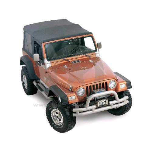 1997-06 Kit parafanghi plastica morbida maggiorati larghi 6" (15cm) TJ