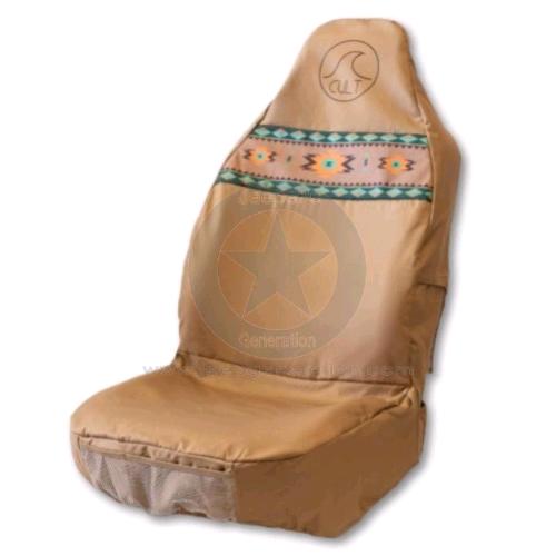 Foderina sedile singolo anteriore Aztec Marrone