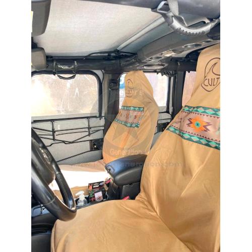 Foderina sedile singolo anteriore Aztec Marrone