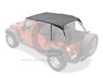 2010-18 Telo copri sole Bikini Header Safari nero diamond JK 4 porte