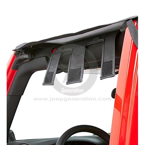2010-18 Telo copri sole Bikini Header Safari nero diamond JK 4 porte