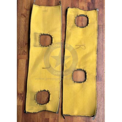 Imbottitura Jeep Wrangler TJ ORIGINALE KHAKI incluse imbottiture e sagomature.. una s agoma da ripristinare