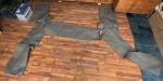 Imbottitura Jeep Wrangler TJ ORIGINALE KHAKI incluse imbottiture e sagomature.. una s agoma da ripristinare