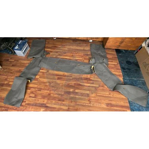 Imbottitura Jeep Wrangler TJ ORIGINALE KHAKI incluse imbottiture e sagomature.. una s agoma da ripristinare