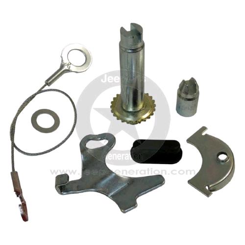 1972-78 Kit * tiranti e registri ganasce lato guida tamburi 11" ant post CJ