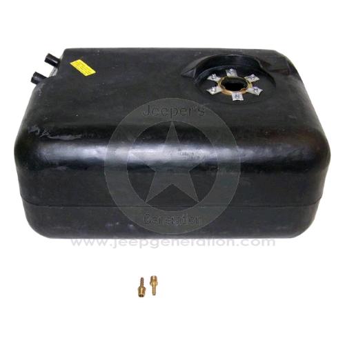 1976-86 Serbatoio plastica polietilene benzina e diesel 15 galloni 57lt CJ