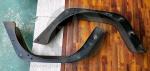 Se 4 parafanghi larghi plastica Jeep Wrangler TJ (vedi 26127.05 per foto montati)
