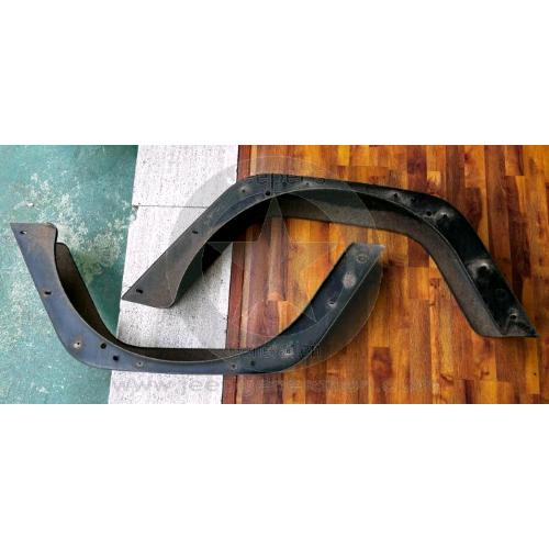 Se 4 parafanghi larghi plastica Jeep Wrangler TJ (vedi 26127.05 per foto montati)