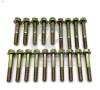1976-86 Kit completo bulloni gommini scocca misura standard acciaio ZINCATO CJ