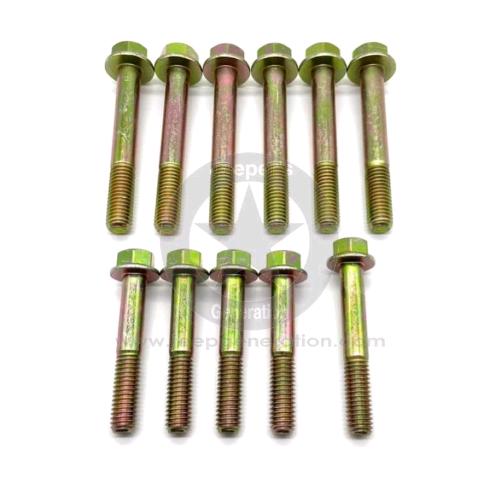 1987-06 Kit 11 bulloni ZINCATI gommini scocca body altezza standard Wrangler YJ TJ