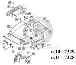 1997-06 Asta ORIGINALE tenuta cofano Wrangler TJ