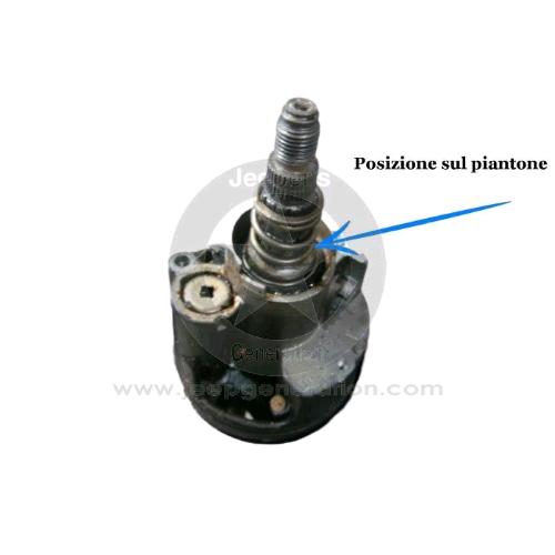 1974-95 Kit cuscinetti molla ghiere piantone superiore sterzo regolabile CJ YJ XJ SJ