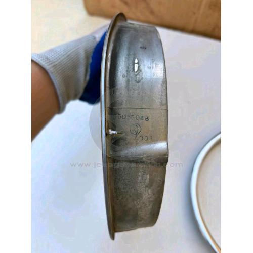 Coppia cornici cromate in plastica fari principali TJ 