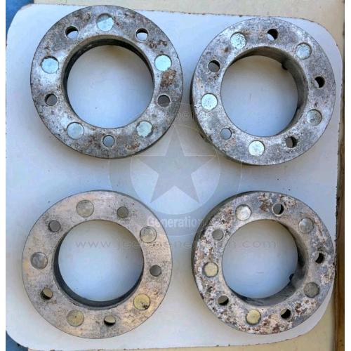 Set 4 distanziali ruote CJ larghi 3cm