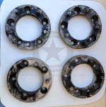 Set 4 distanziali ruote CJ larghi 3cm