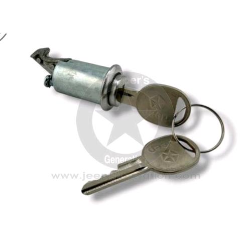 1976-90 Serratura blocchetto TIPO ORIGINALE nottolino chiave bauletto centrale CJ YJ XJ MJ