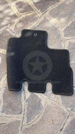 Tappetini Morbidi Sedili posteriori Jeep Wrangler JK 2011