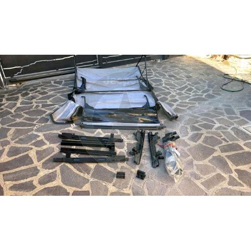 Soft Top Mopar Completo di archi porte con Finestrini Jeep Wrangler JK 2011 4 porte Unlimited