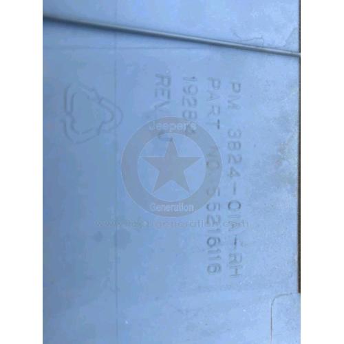 Coppia pannelli originali mezze porte Wrangler TJ - vedi anche ns codice USED_26248.01